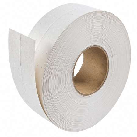 Banda din hartie microforata pentru rosturi gips-carton, 50 mm x 150 m